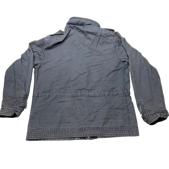 H&M LOGG Army Field Jacket Grey Size XL Heavyweight Multiple Pockets - Picture 2 of 10